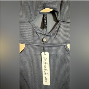 NWT For love and lemons navy one piece jumpsuit NWT